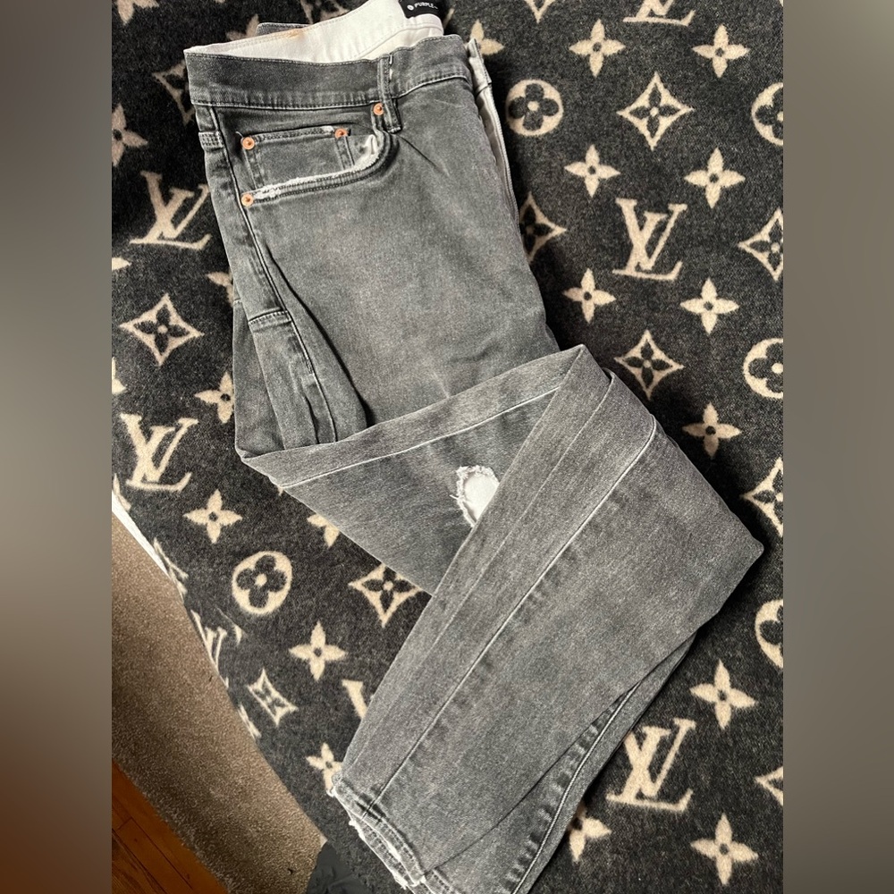 EUC Purple Brand Mens 33 black denim jeans
